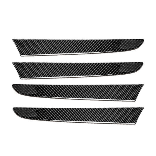 for Audi Q5 2010 -2018 4x Carbon Fiber Interior Door Panel Cover Trim Sticker