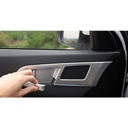 for Hyundai for Elantra 2017-2020 Matte Silver Inner Door Handle Molding Cover Trims