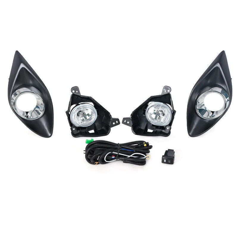 1 Set DRL Fog Light Lamp Fog light Fog lamp for Mazda 2 Demio 2010-2014 LHRH