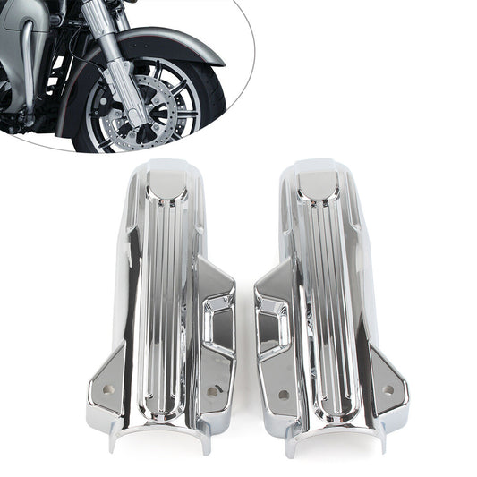 Lower Fitk Covers Fit for Harley FLHR Electra Glide Road King 2014-2021 Pair Chrome