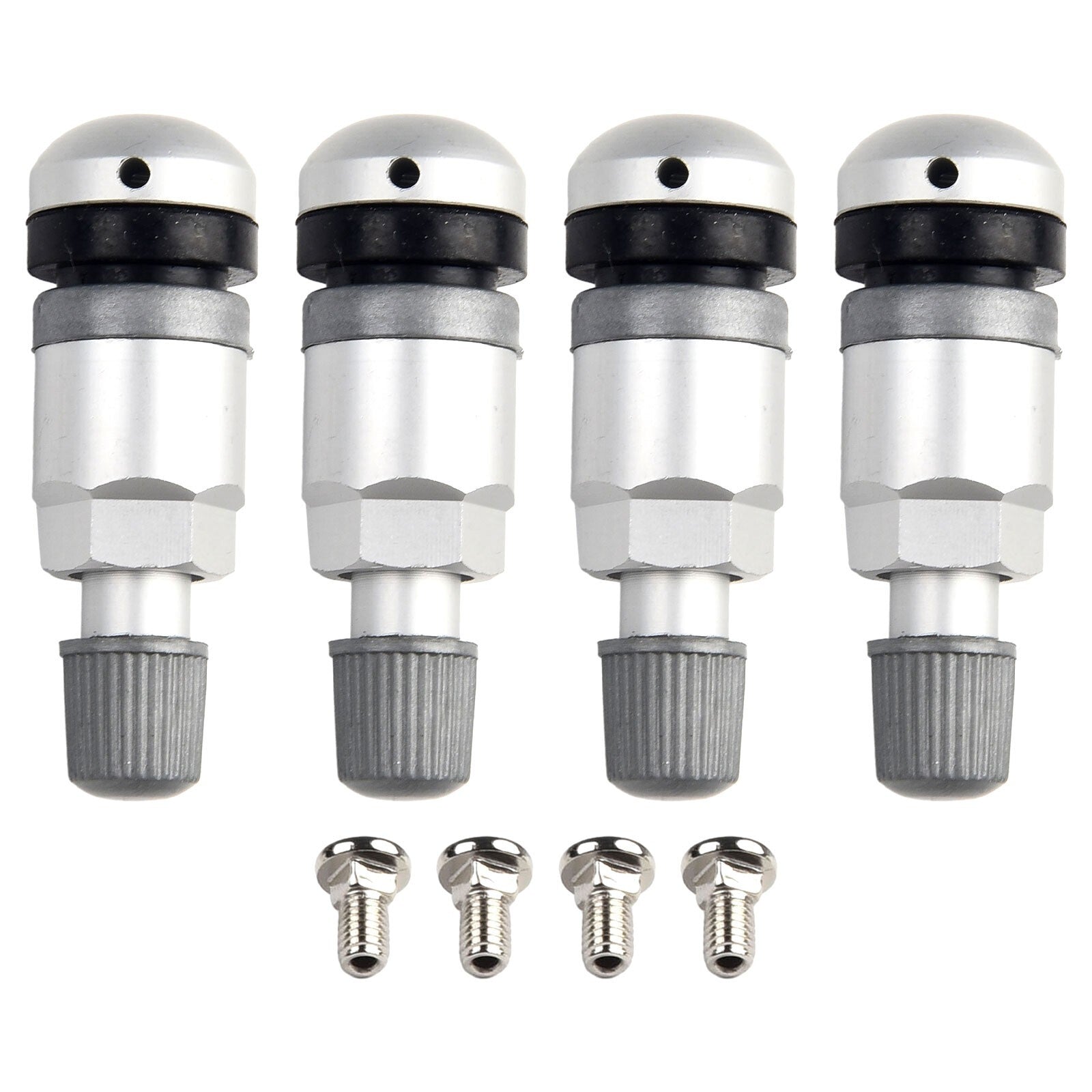 4X TPMS Tire Pressure Sensor Valve Stem Repair Kit Fit For 5Series Parts Set