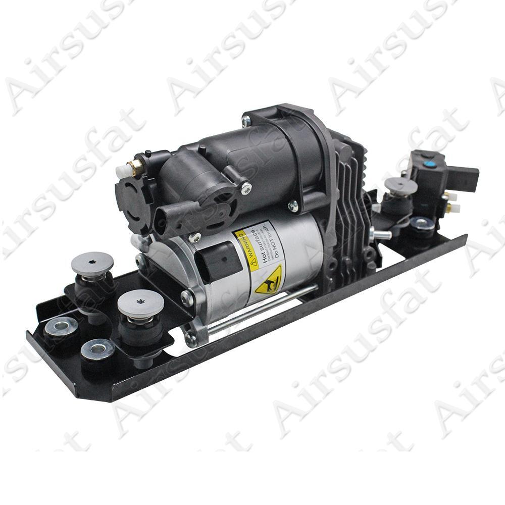 for BMW 5 Series E61 Touring air suspension compressor + 2x spring bellows rear 37106793778