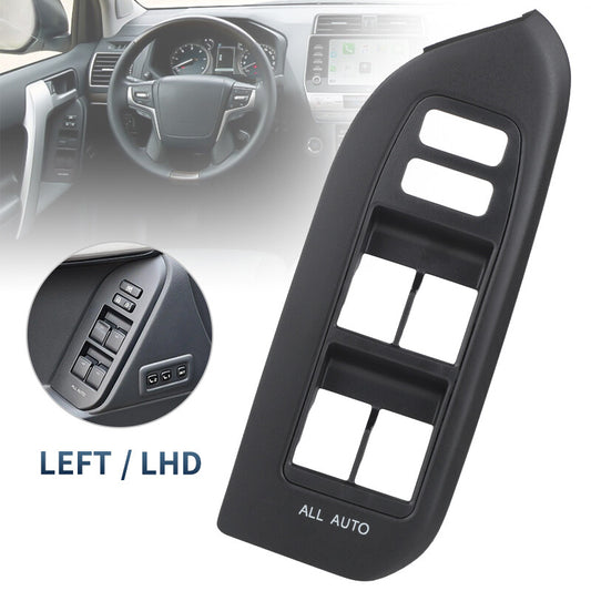 LHD Left Side Front Power Window Button Switch Panel for Toyota Prado 2010-2020