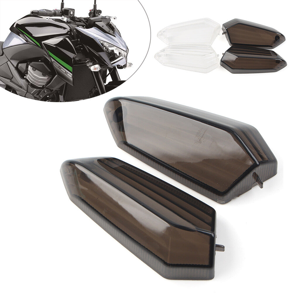 Front/Rear Turn Signal Blinker Lens for KAWASAKI Z250/750 KLE 650
