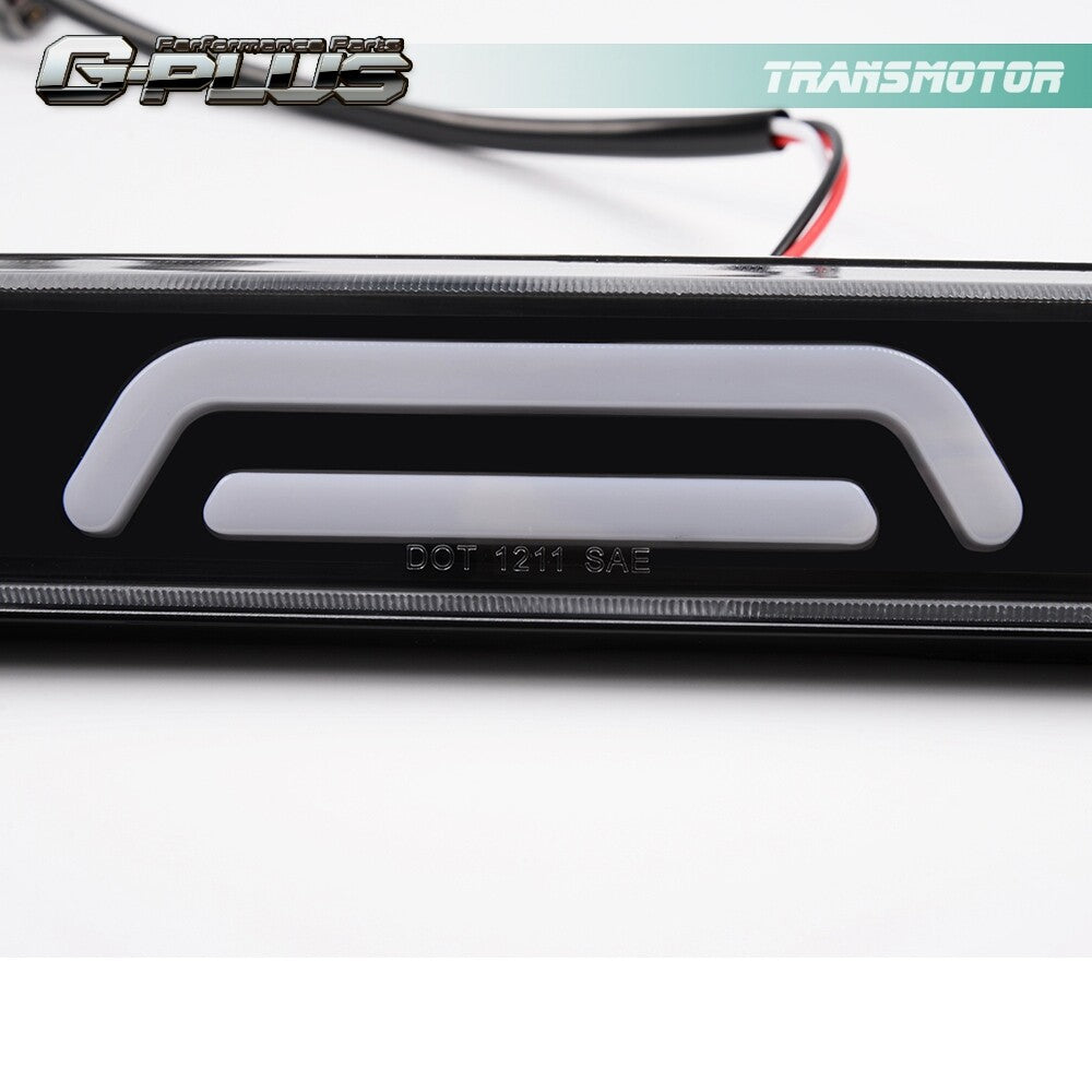 Black Fit For 1999 - 16 Fu Version Super Duty F-250 F-350 Third 3rd Brake LED