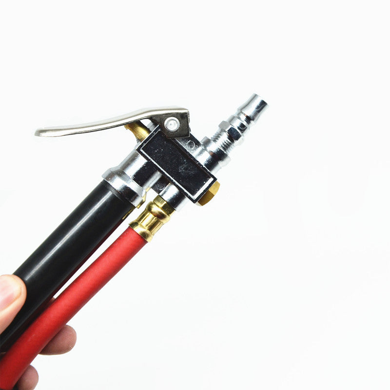 120PSI Car Tire Pressure Meter Gauge Manometer Tester Air Inflator Gun Hose Tool