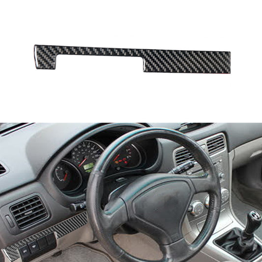 Carbon Fiber Console Side Decorative Strip Trim Cover for Subaru Forester 05-08