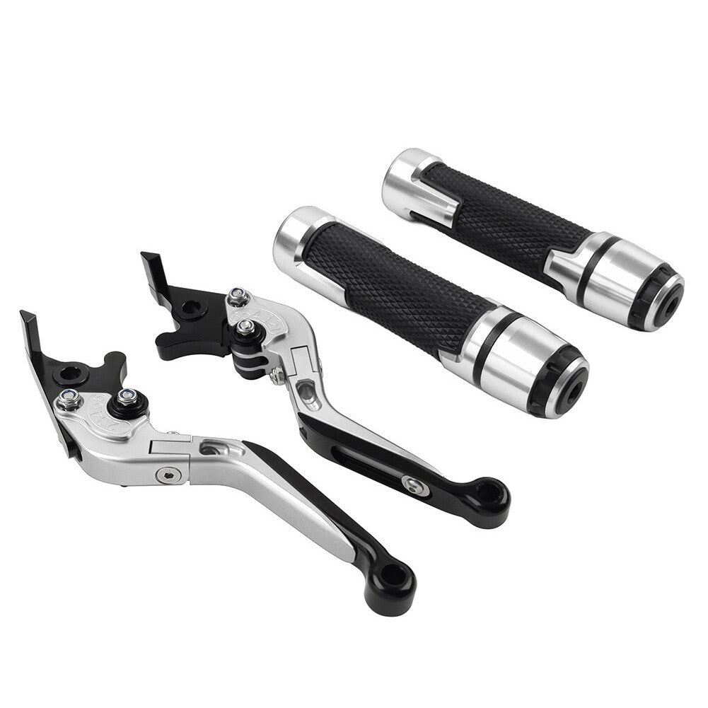 Folding Extendable Brake Clutch Lever Handlebar Grips Set for BMW C650GT C600