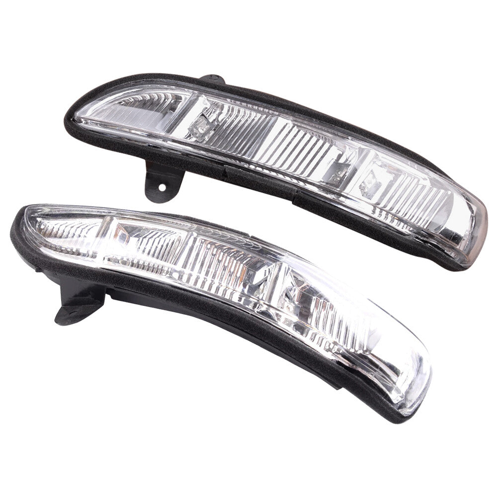 Pair Front Left Right Wing Side Mirror Turn Signal Light For S E CL CLS Class
