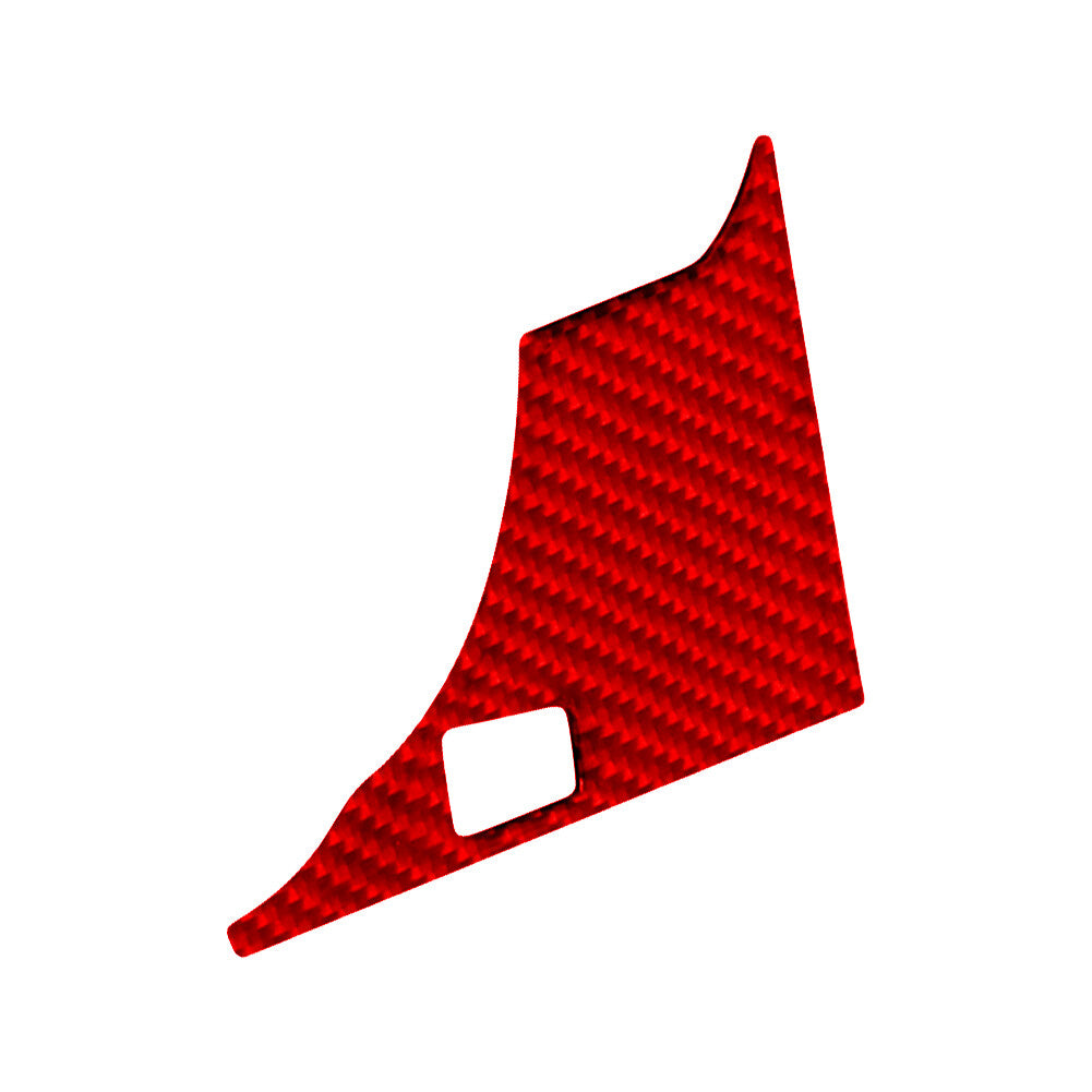 Red Carbon Fiber Right of Steering Wheel Cover Trim for Toyota Matrix 2009-14