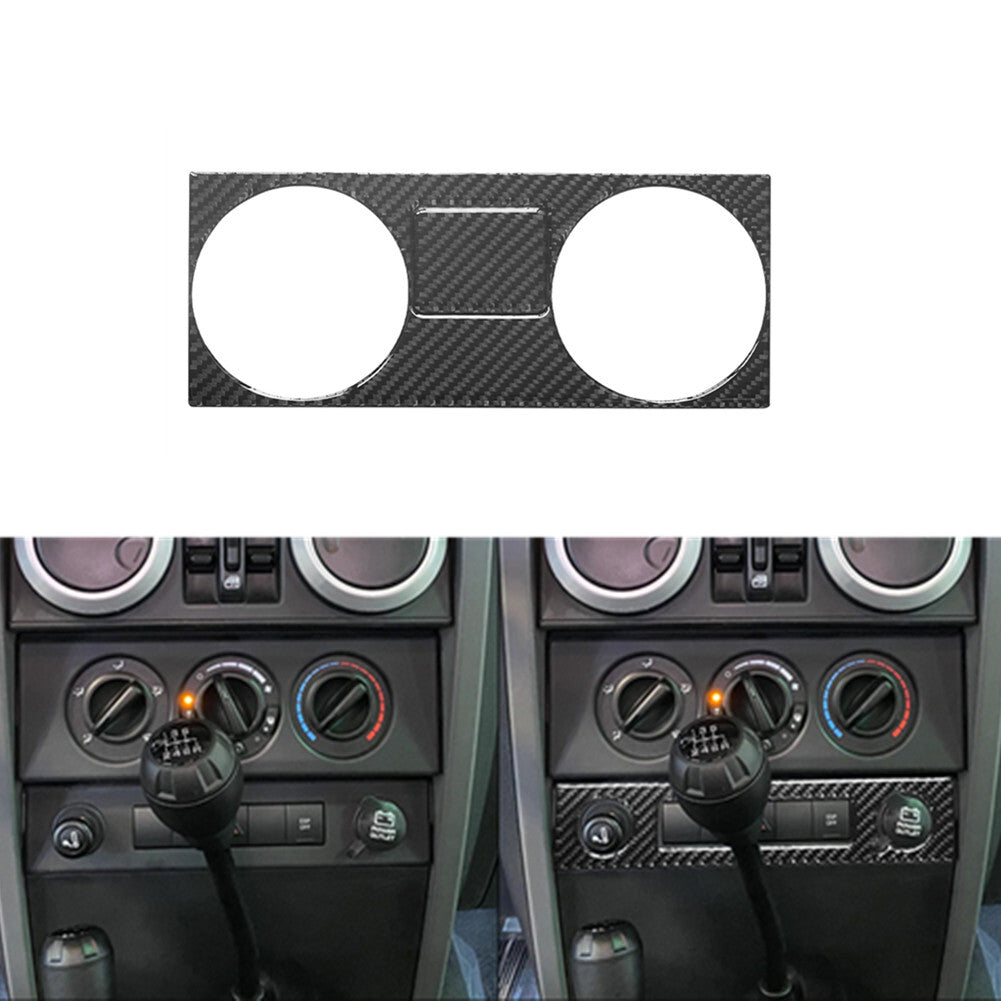Carbon Fiber Air Vent Frame Trim for Jeep for Wrangler 2007-2010 Type C