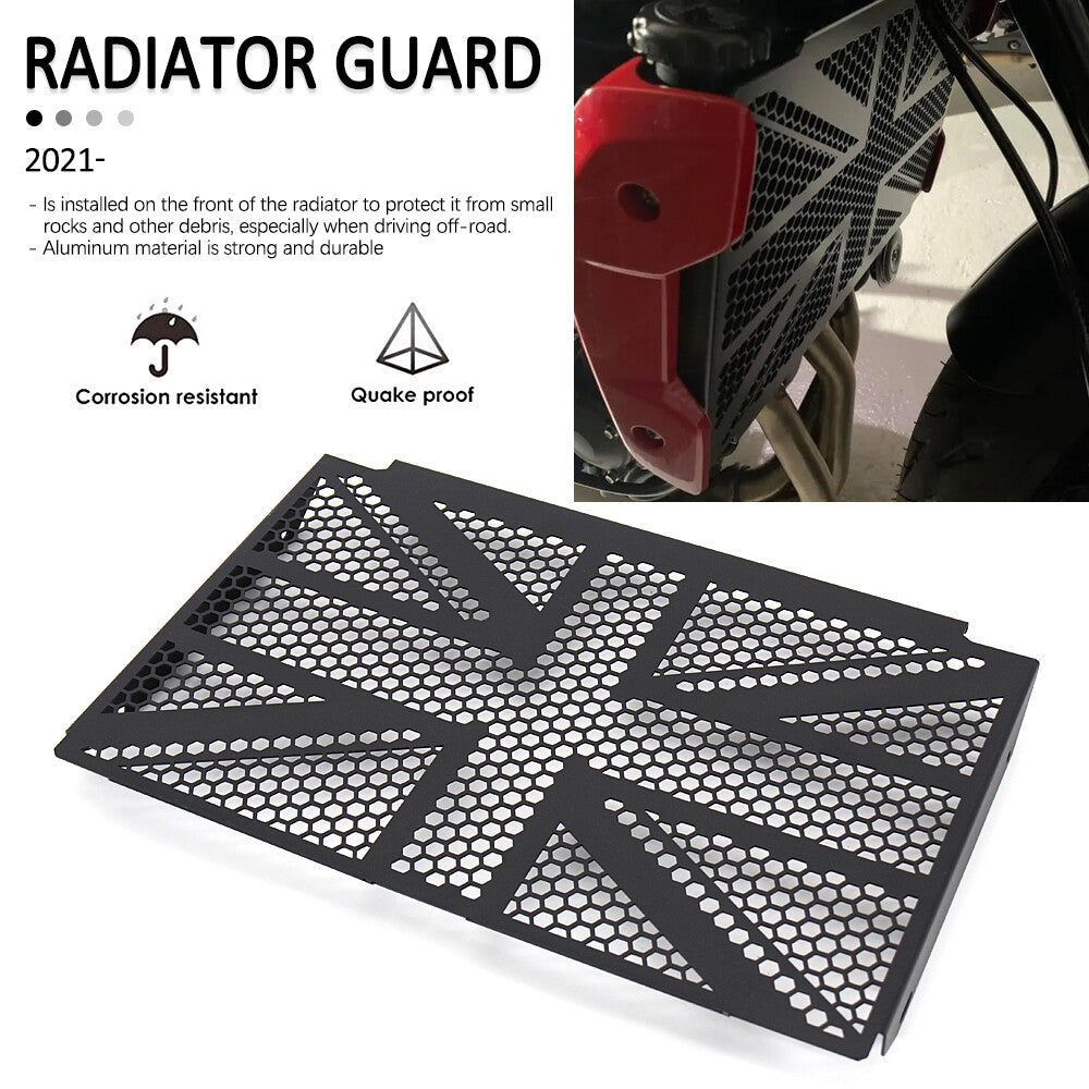 For TRIDENT 660 2021-2022 Motorcycle Radiator Grille Guard Water Tank Net Guard