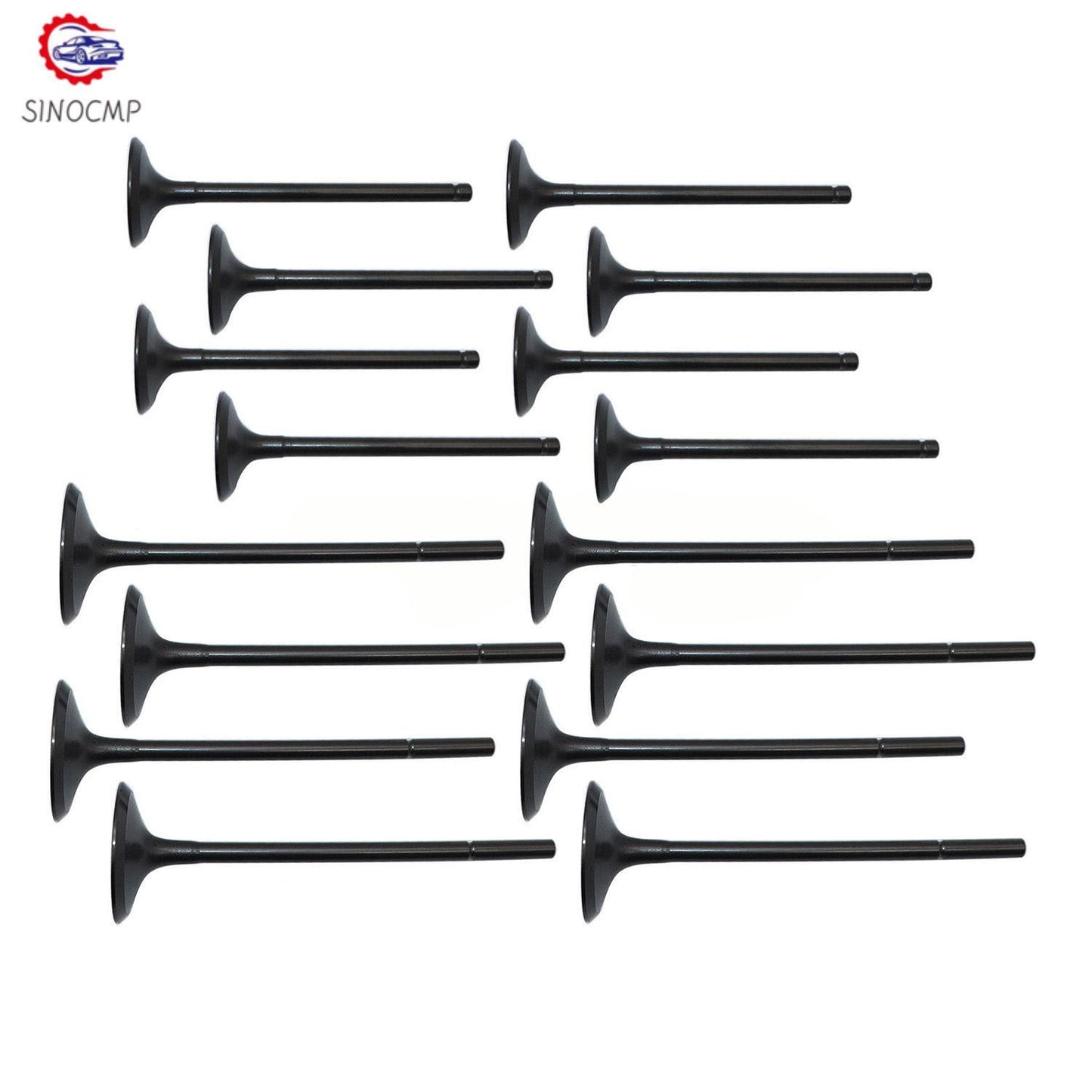 16pcs Intake  Exhaust Valve Kit Fit for 2016 for F-Type 5.0L V8 Replace OE LR010698