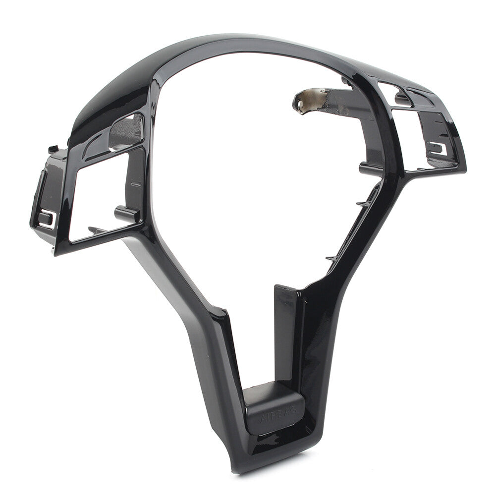 Gloss Black Steering Wheel Cover Fit for Mercedes Benz CLA/ SLK/ E/ C/GLA-CLASS C117