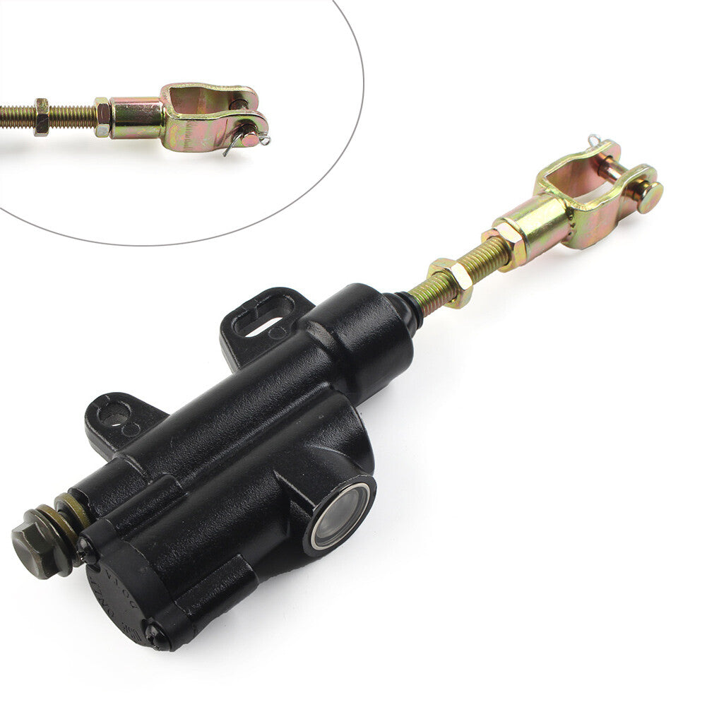 Rear Hydraulic Master Cylinder Brake Pump Caliper Pad Assembly for Pit Dirt bike