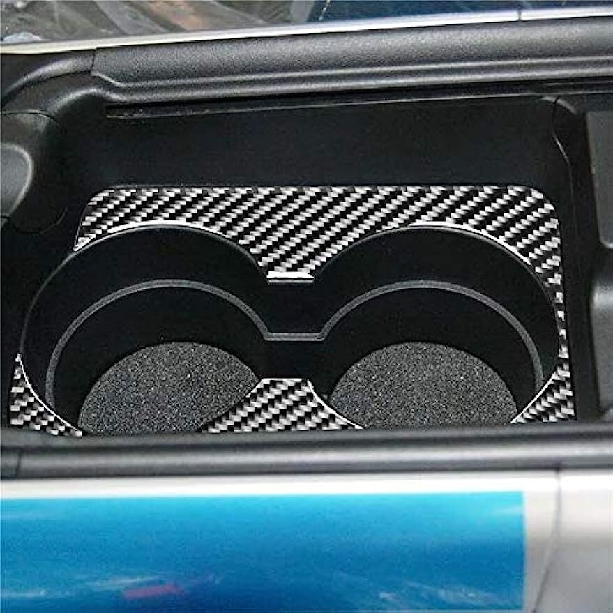 Carbon fiber center console interior trim cover suitable for Mazda RX8 2004 - 2008