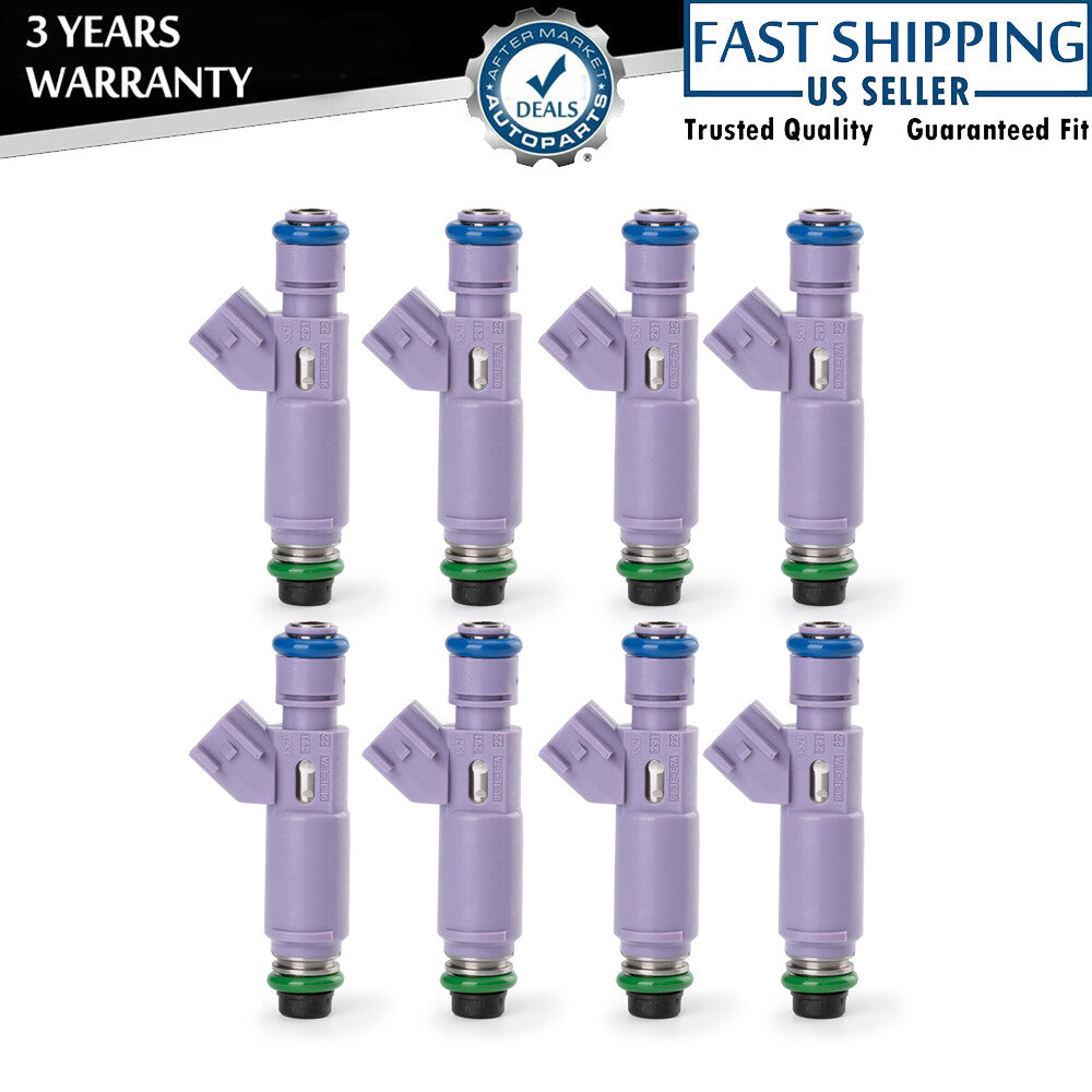 8PCS Fuel Injectors for Ford for Mustang 1990 1991 1995 SVT 5.0L 9L3E-E7A M9593LU24A