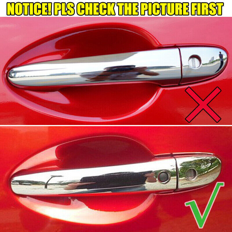 for Mazda CX-3 2016-2021 ABS Chrome Bowl Door Handle Cover Trim Keyless Entry 8X