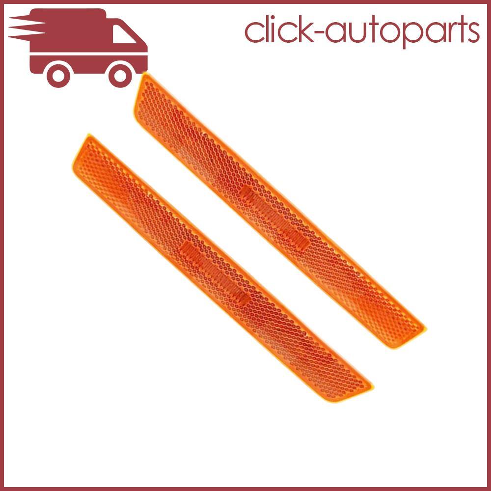 2x Front Bumper Side Marker Lamps For 2015-2019 for Dodge for Challenger Left +Right