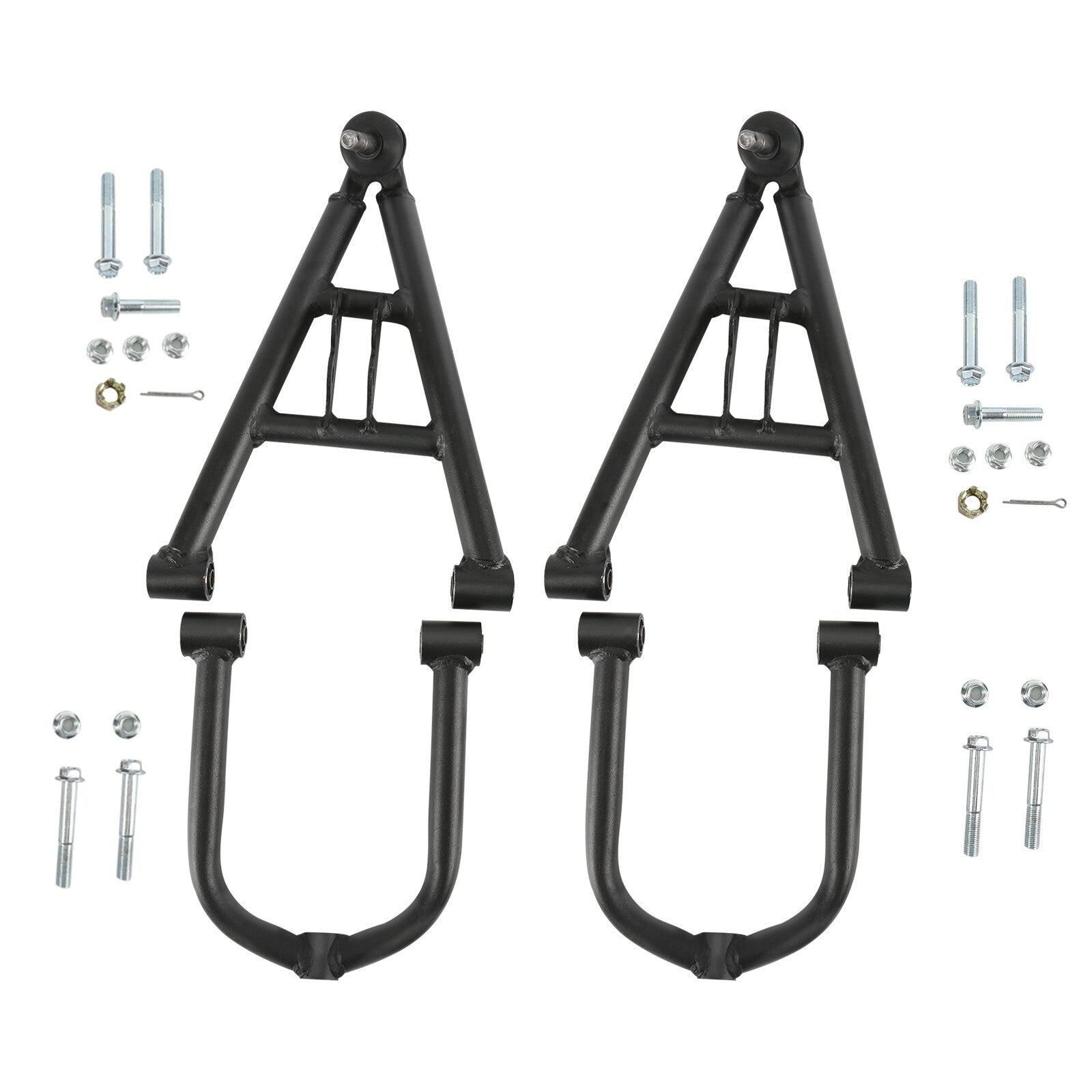 Upper and lower control arm steering spindle 4-screw wheel hub kit for four-wheel ATV go-karts