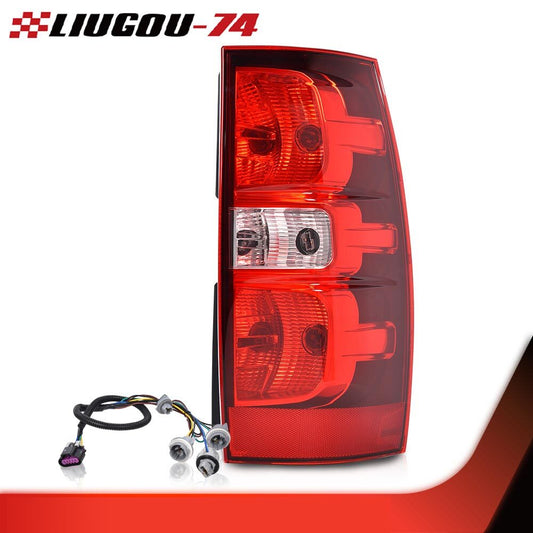 Taillights suitable for 2007-14 for Chevrolet Tahoe Suburban 1500 with bulbs on the passenger side.