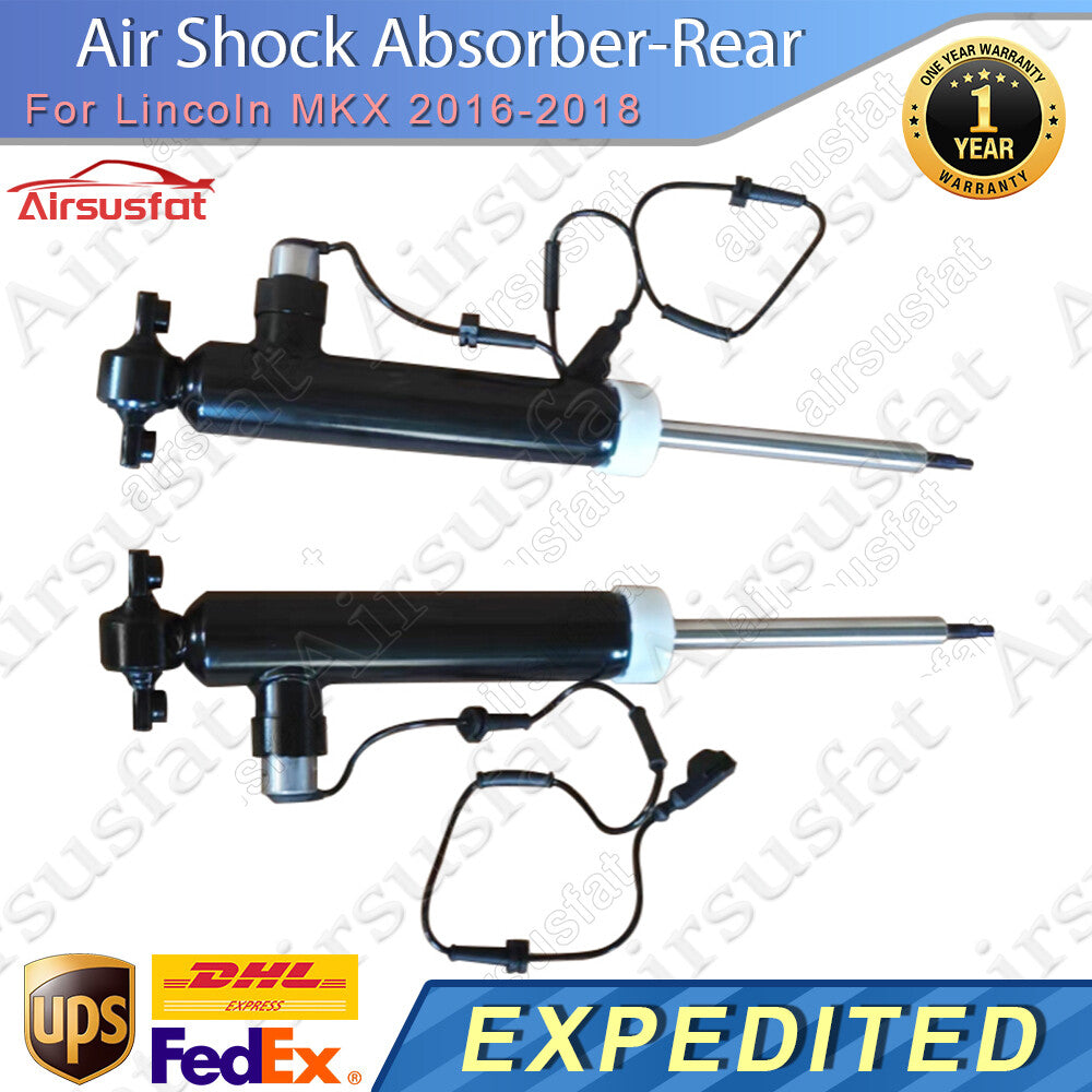 Pair for Lincoln MKX 2016-2018 Rear LR Shock Absorber Strut Cores with Electric