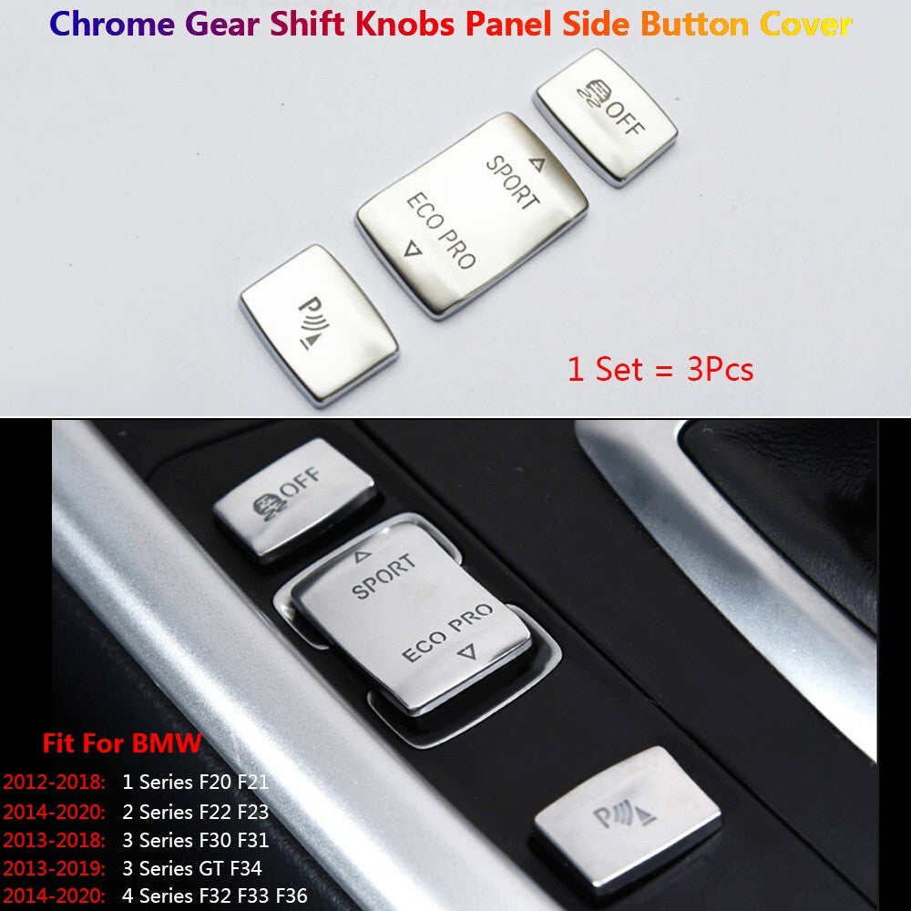 for BMW 1 2 3 4 Series GT F20 F22 F30 F34 F32 Car Gear Shift Switch Button Cover