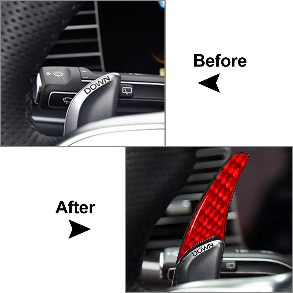 Steering Wheel Shift Paddle Extension Fit for Mercedes-Benz GLC63 C43 C63 E63