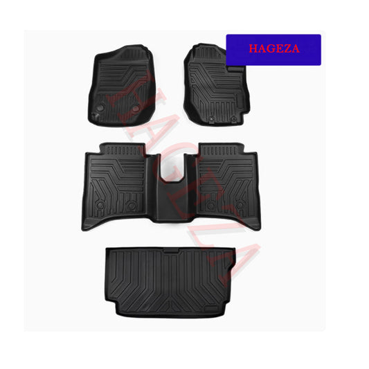 TPE Floor Mats Liners for Suzuki for Jimny 4Door Manual Gear Right Hand Drive 4pcs