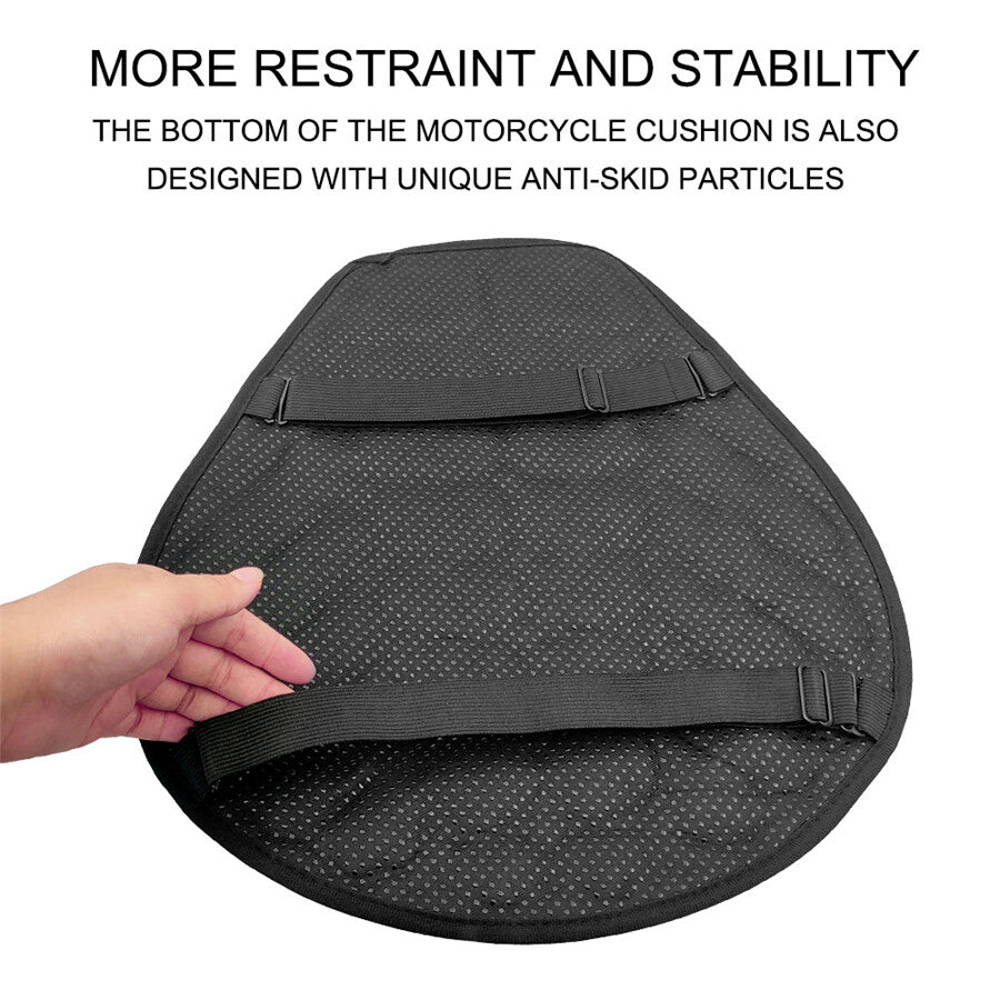 Motorcycle 3D Comfort Gel for Seat Cushion Motorbike Shockproof Pad Cover Non-slip