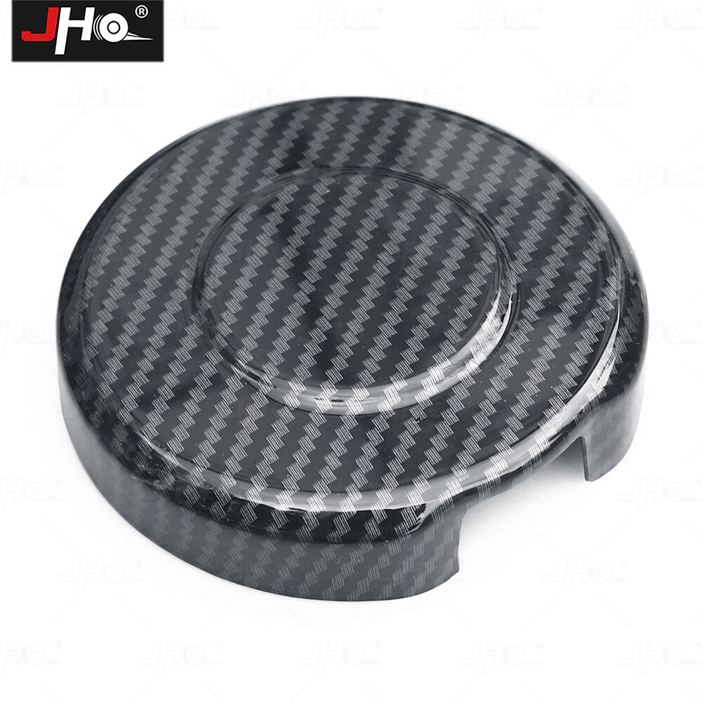 ABS Carbon Fiber Rear Spare Tire Lock Cover Decal For Colorado/ Silverado