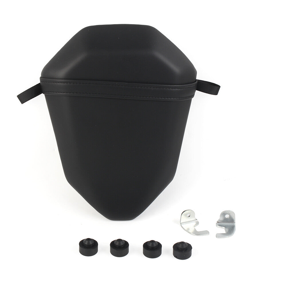 Rear Passenger for Seat Pillion Pad Fit for Yamaha FZ07 2014-2017 MT-07 2014-2017 Black