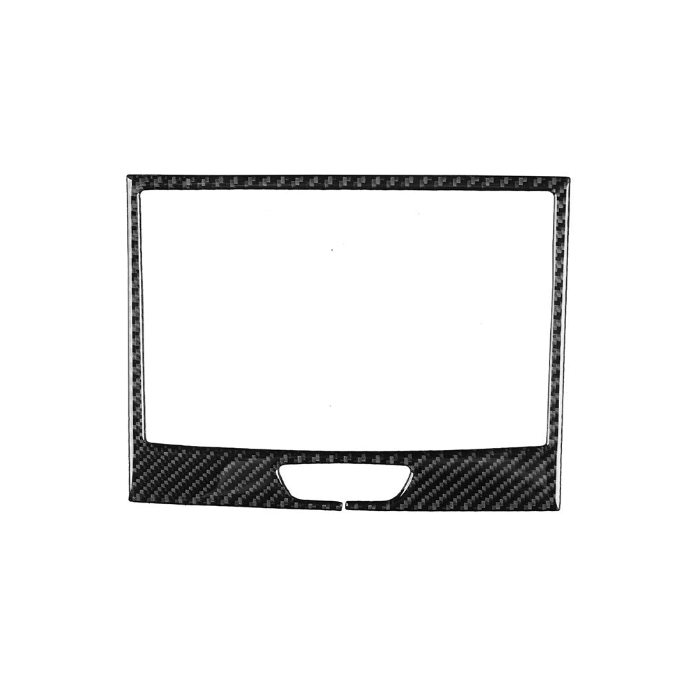 Carbon Fiber for Navigator GPS Panel Cover Trim for Ford Ranger Sport 2015-2022 21