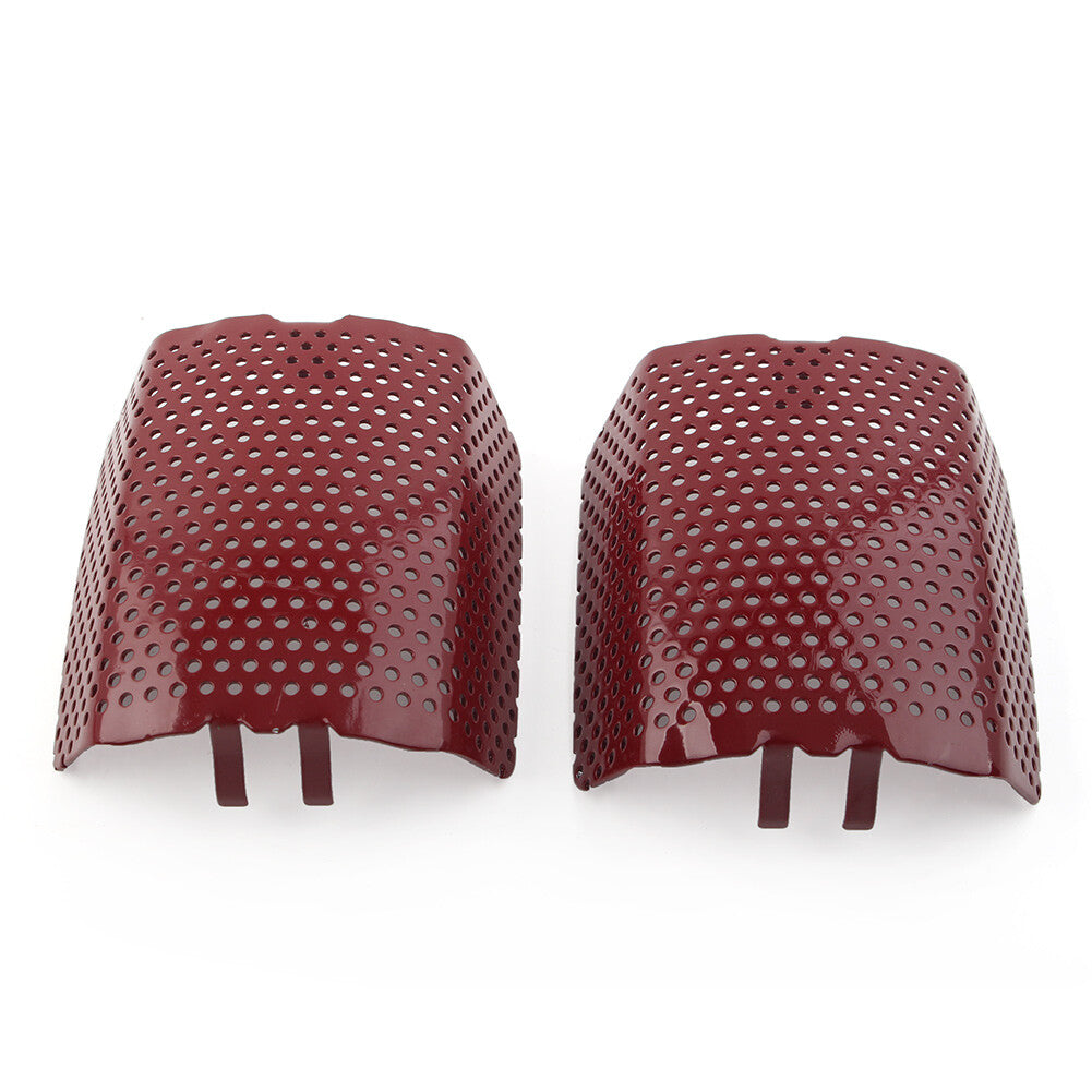 for Harley V-Rod  Touring 2006-2019 Brown Steel Front Caliper Screen Inserts