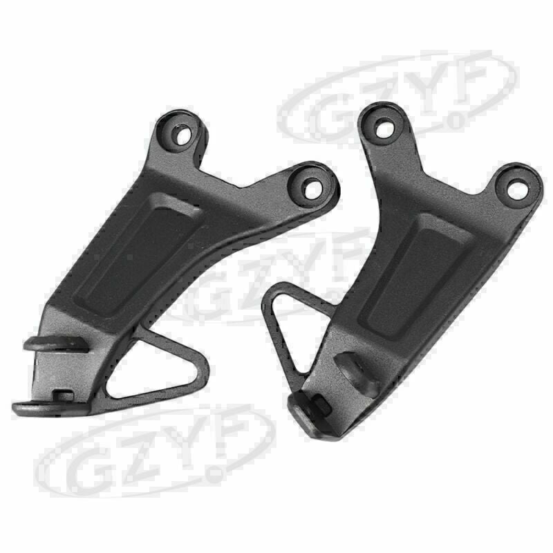 Rear Passenger Footrest Foot Pegs Brackets for Honda CBR 600RR 2003-2004 Motor