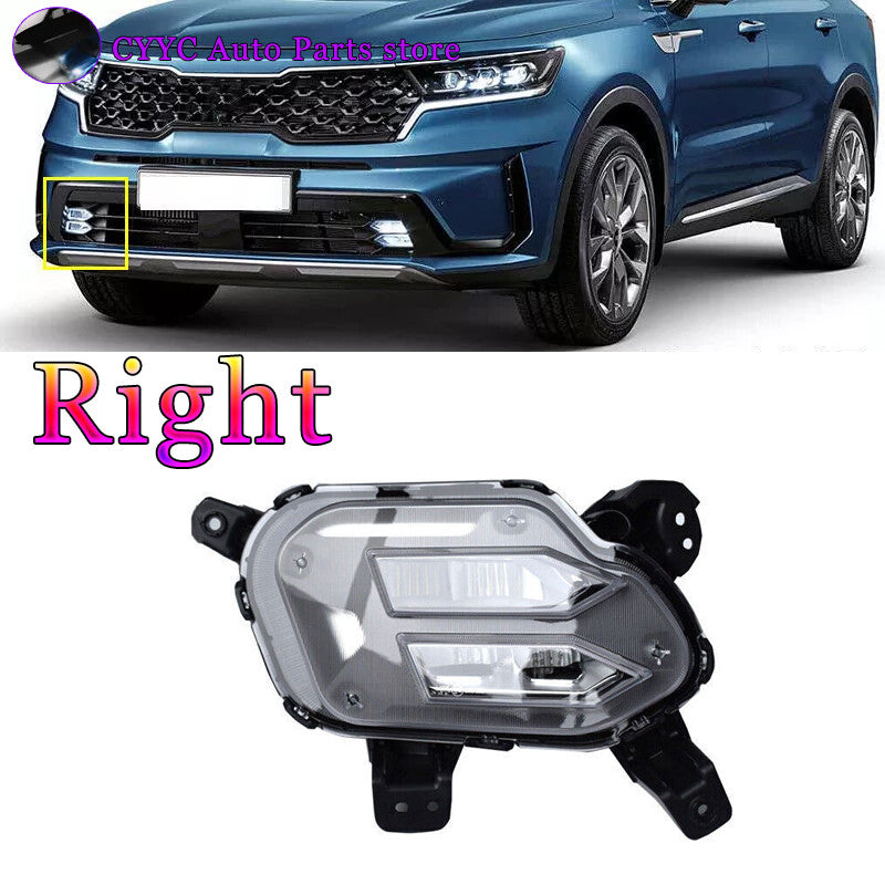Right Front LED Daytime running light Fog light for Kia Sorento 2021 2022
