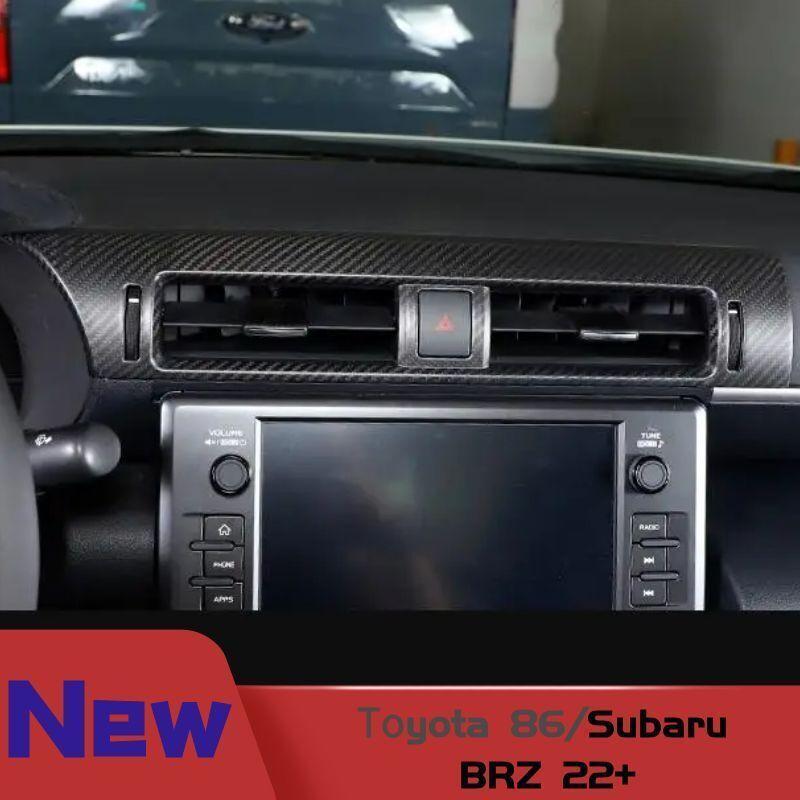 Matte Carbon for Toyota GR86/ for Subaru BRZ 22+ Center Console A/C Outlet Cover Trim
