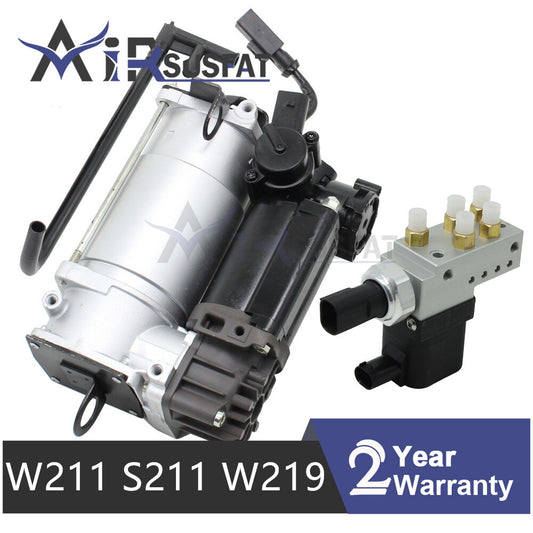 Air Suspension Compressor Pump  Valve Block for Mercedes E550 W211 W219 S211