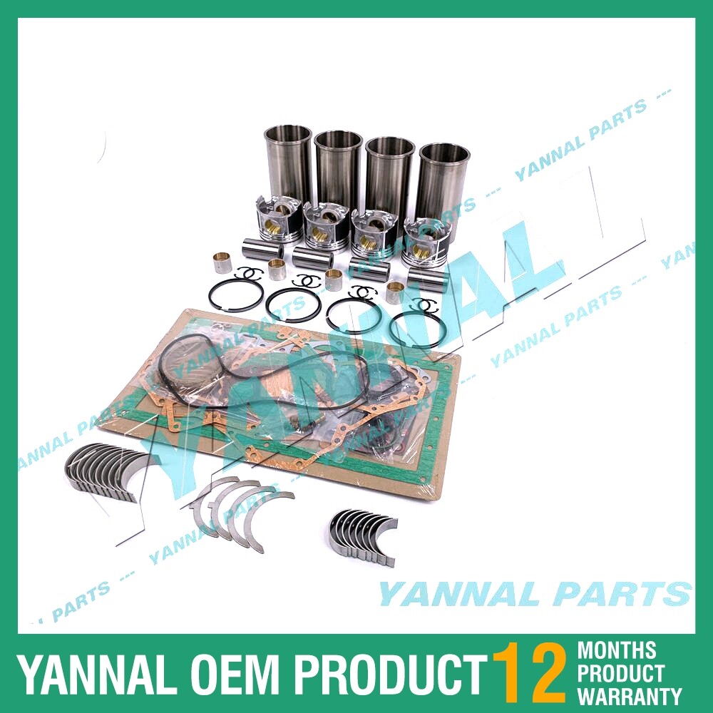 4JA1 Overhaul and Reconstruction Kit with Full Washer Bearing Kit for Isuzu Engines