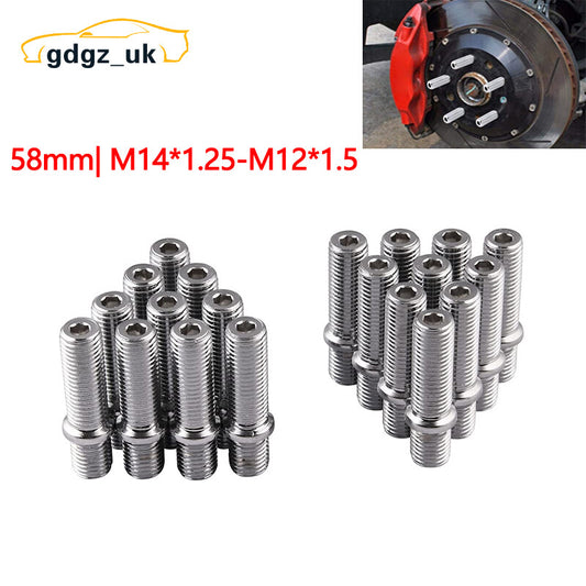 20¡ÁExtended Wheel Stud Conversion Lug Bolt Screw Adapter Kit M141.25 to M12x1.5