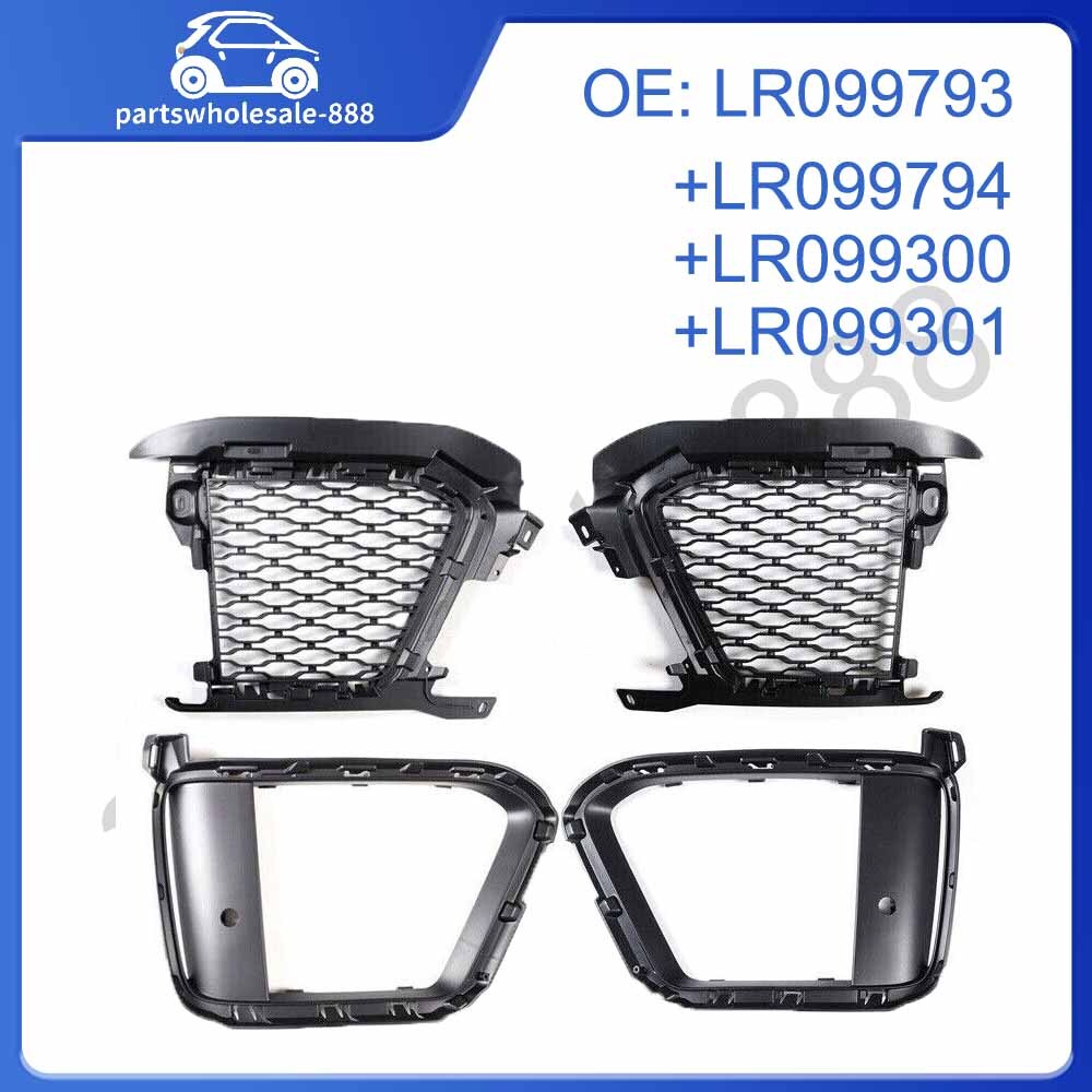 The left vent grille on the front bumper is suitable for the 2018-2019 for Range Rover Sport.