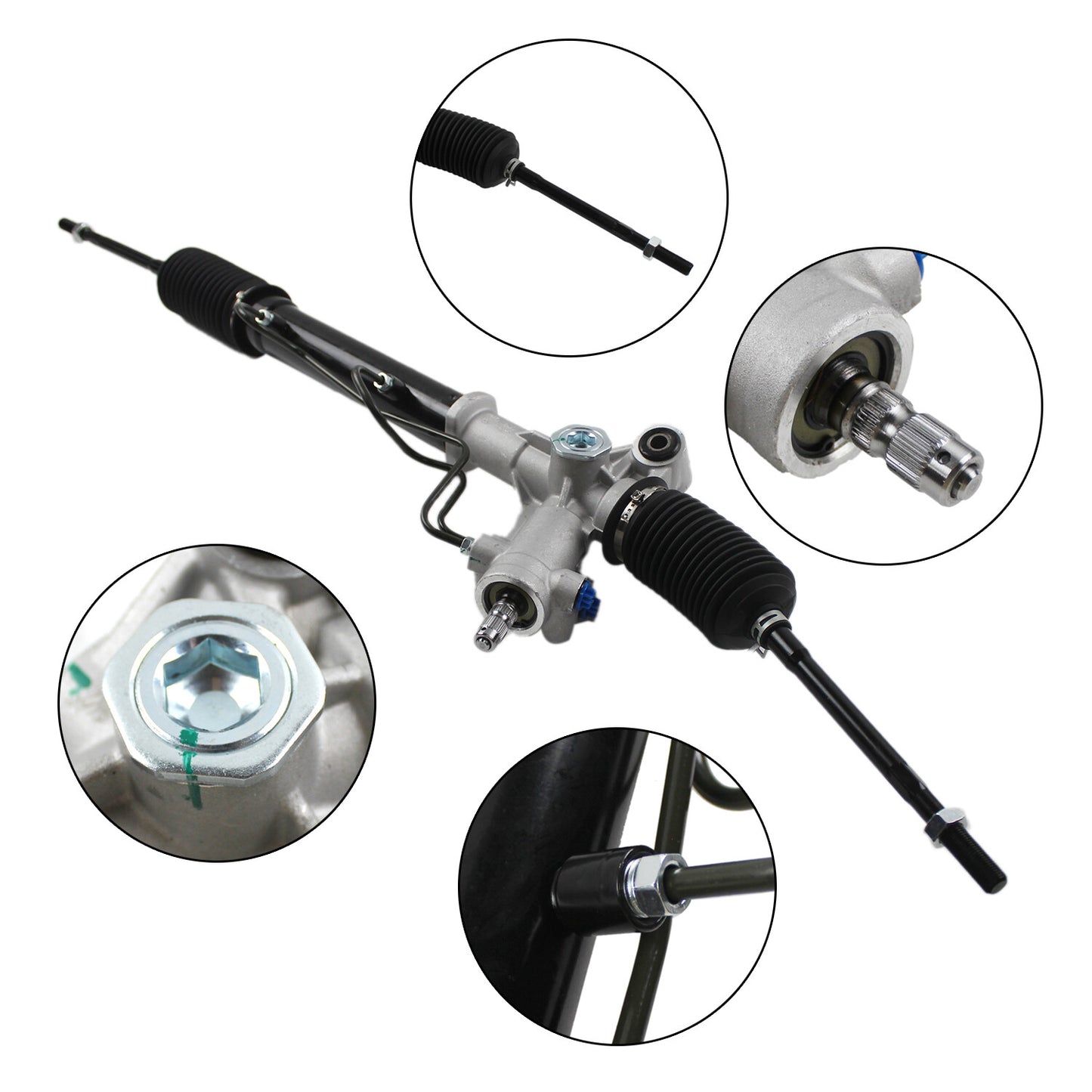 Complete Power Steering Rack  Pinion Assembly for 2001 2002 2003 for Toyota RAV4