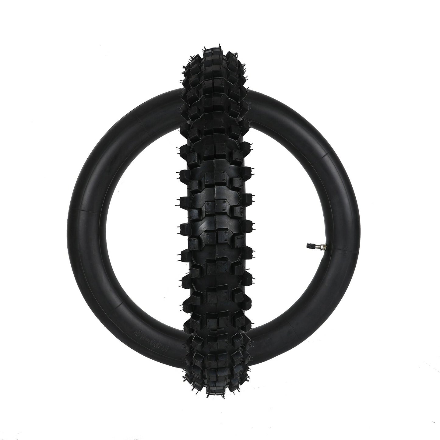 Rear 90/100-16 tire + 3.25-16 tubing for Dirt Pit bikes for Kawasaki KX100 and for Honda XR100R