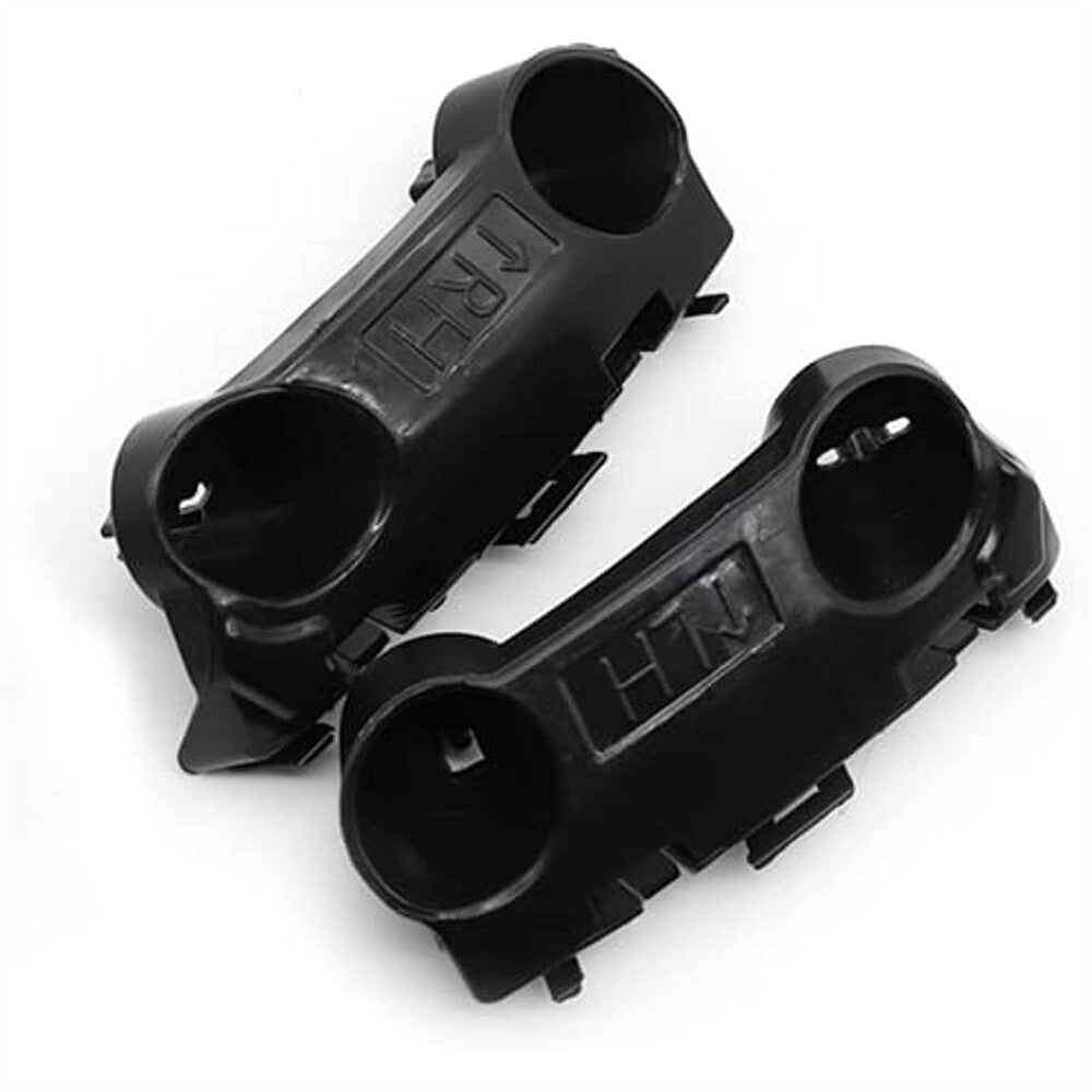 Right Left Front Bumper Cover Bracket Black for Infiniti Q50 14-21 62045-4GA0A
