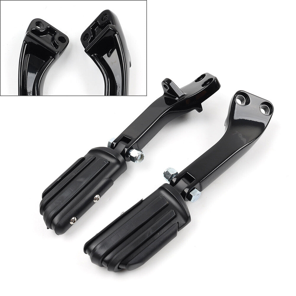 Rear Footpeg Mount Bracket FIT for Harley Dyna Fat Bob FXDF Low Rider Super Glide