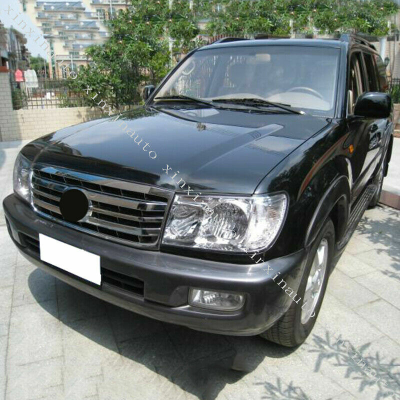 Front Headlights Headlamps Lights Lamps Pair Set for Toyota for Land Cruiser 2006-07