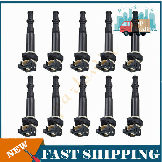 10-piece premium ignition coil set suitable for 2006-2010 for BMW M5 M6 5.0L V10 E60 E63 E64