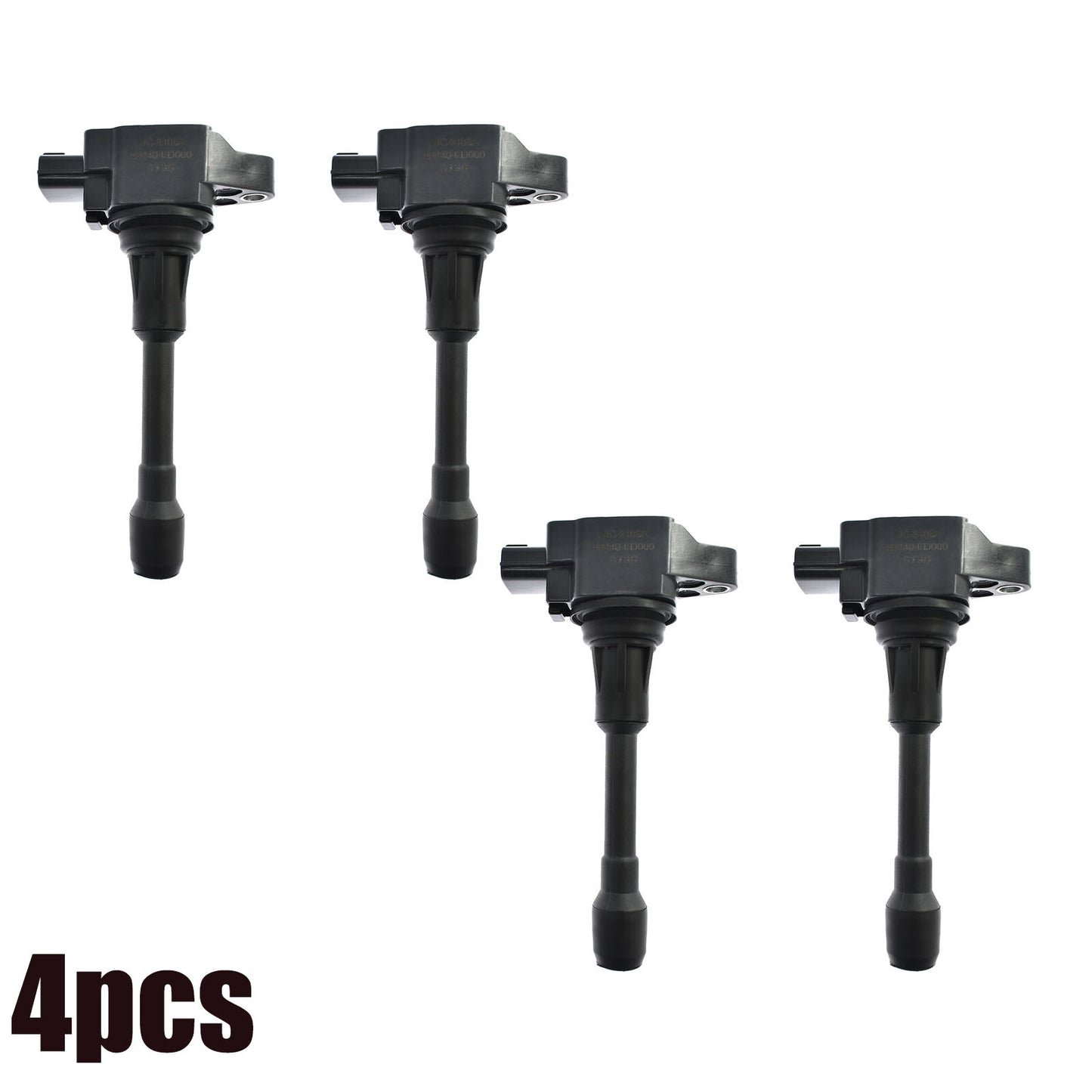 4pc Ignition Coil for Nissan Altima Sentra Rogue for Infiniti FX50 22448-ED000 UF549