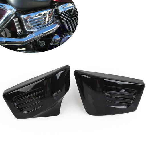 Seitendeckel f¨¹r for HONDA ACE TOURER SABER 1100 VT1100 VT1100C2 linkrecht schwarz