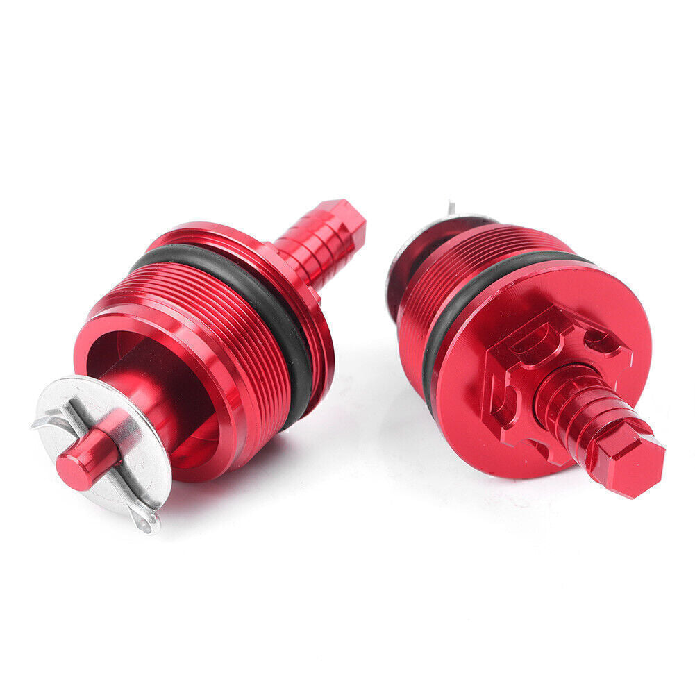 Fit for Honda CMX250CNC Front Shock Absorber Regulator Adjuster Bolt Screw RED